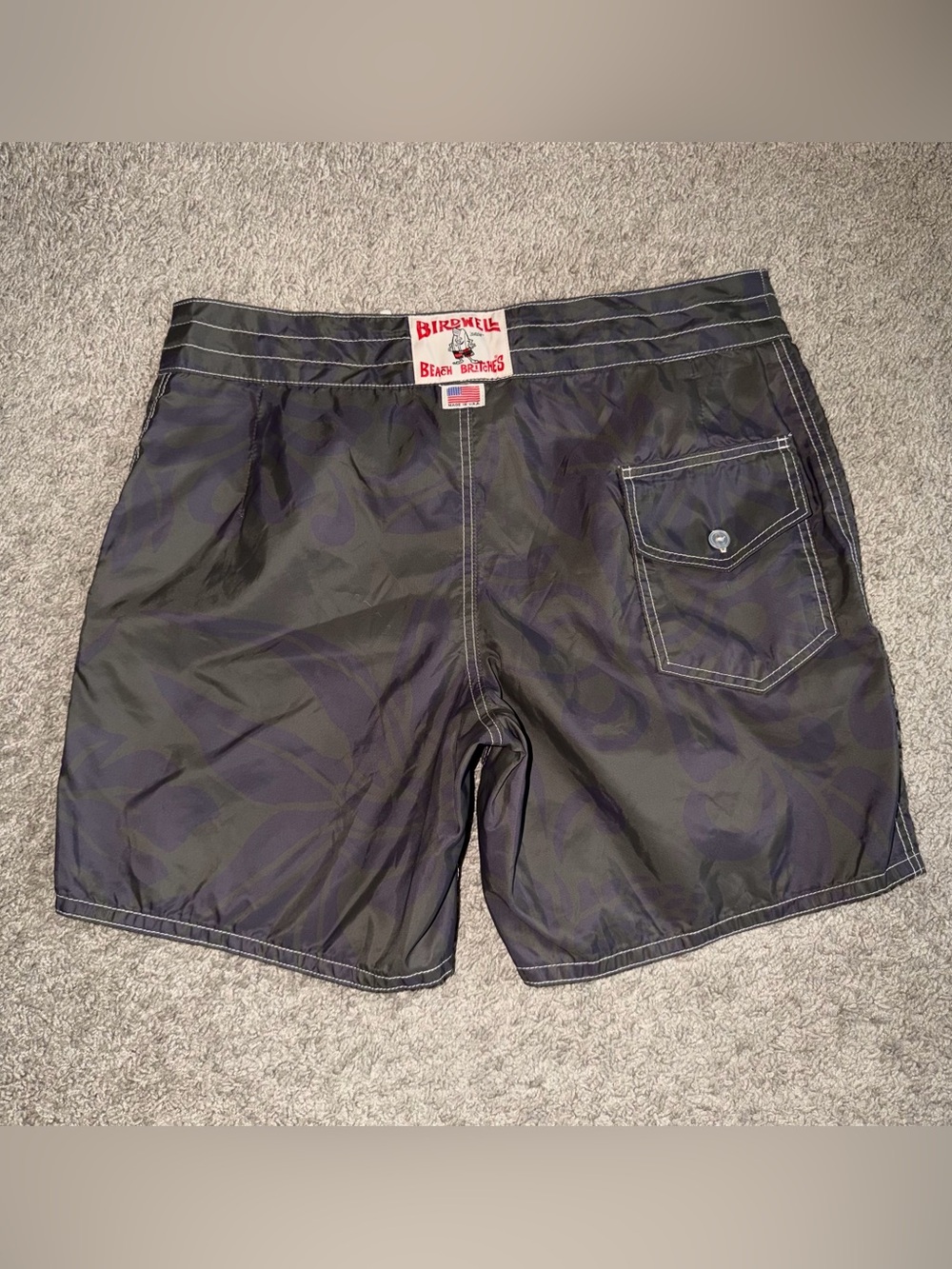 Birdwell Beach Britches RARE 300 Pattern Swim Trunks Board Shorts